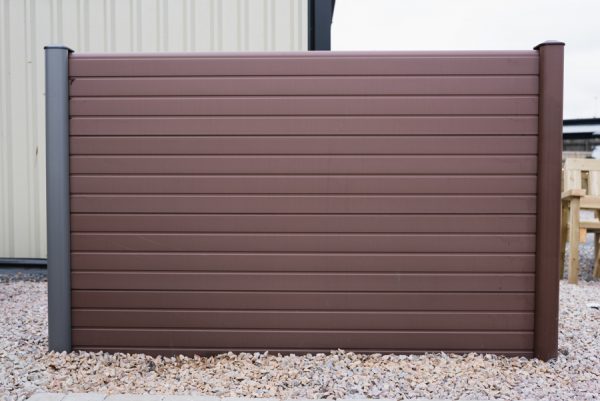 0068 Composite Fencing Brown