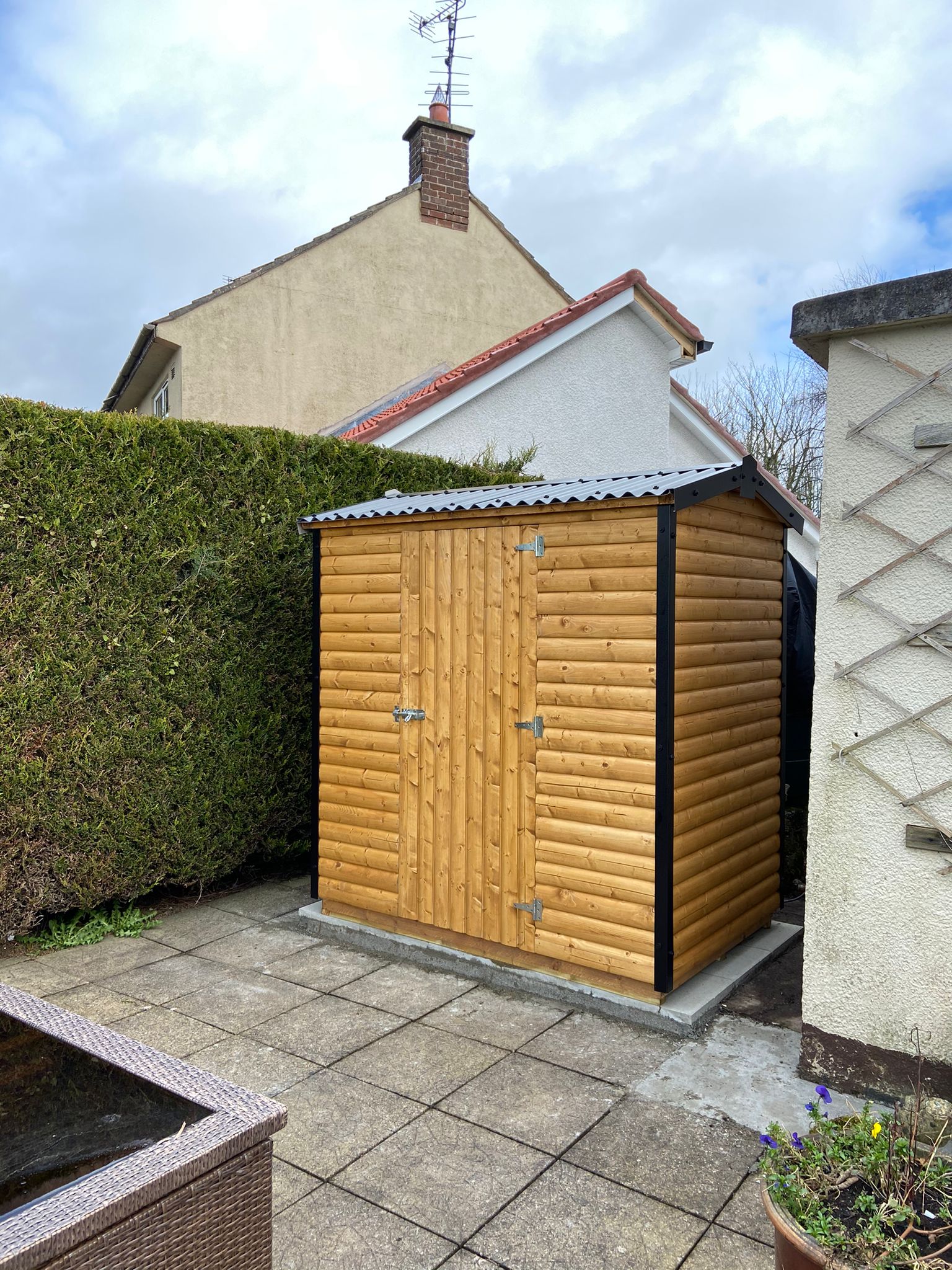 Garden Shed 4ft x 6ft 19mm Tongue & Groove