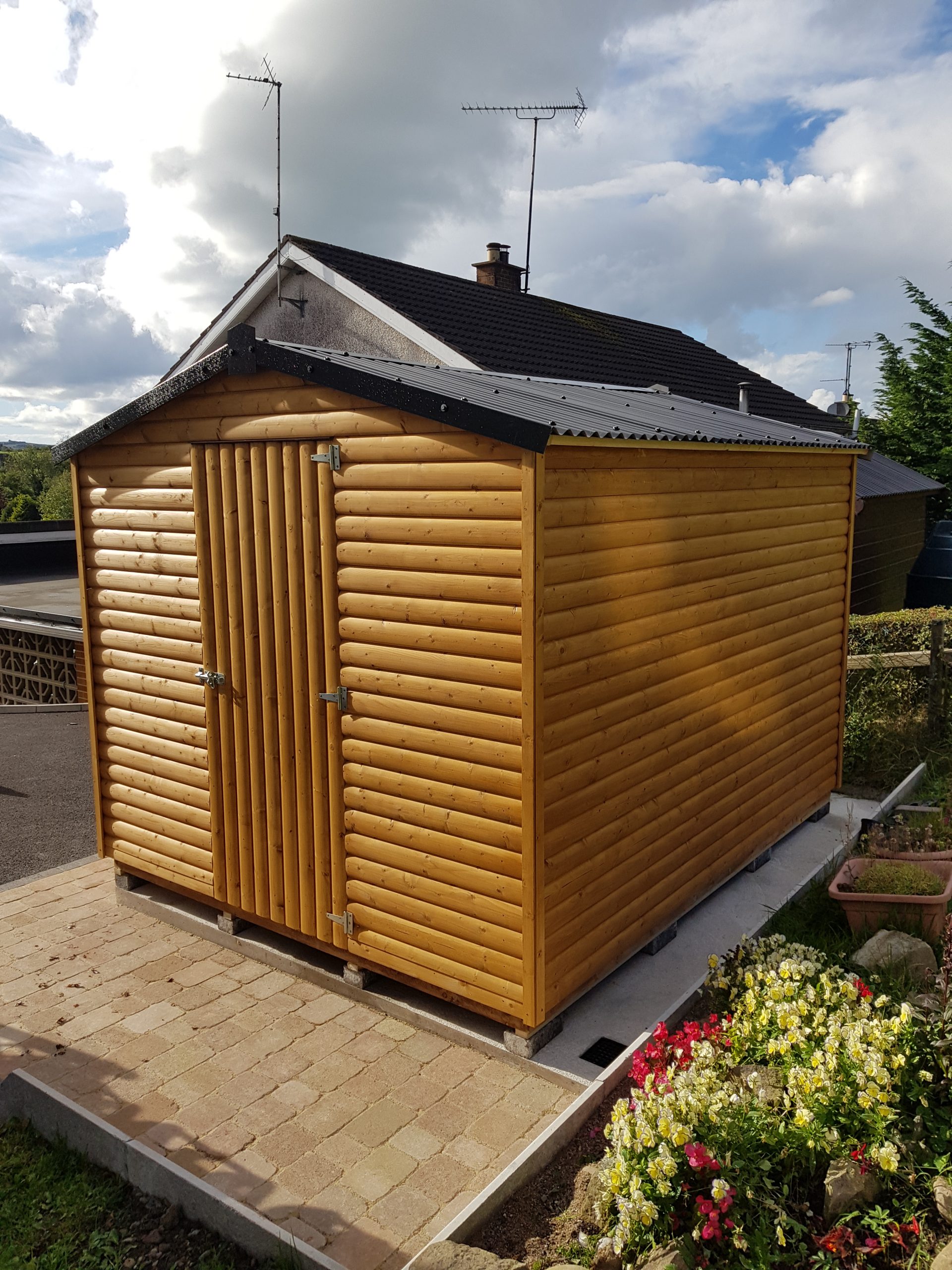 Garden Shed 8×10 19mm Tongue & Groove