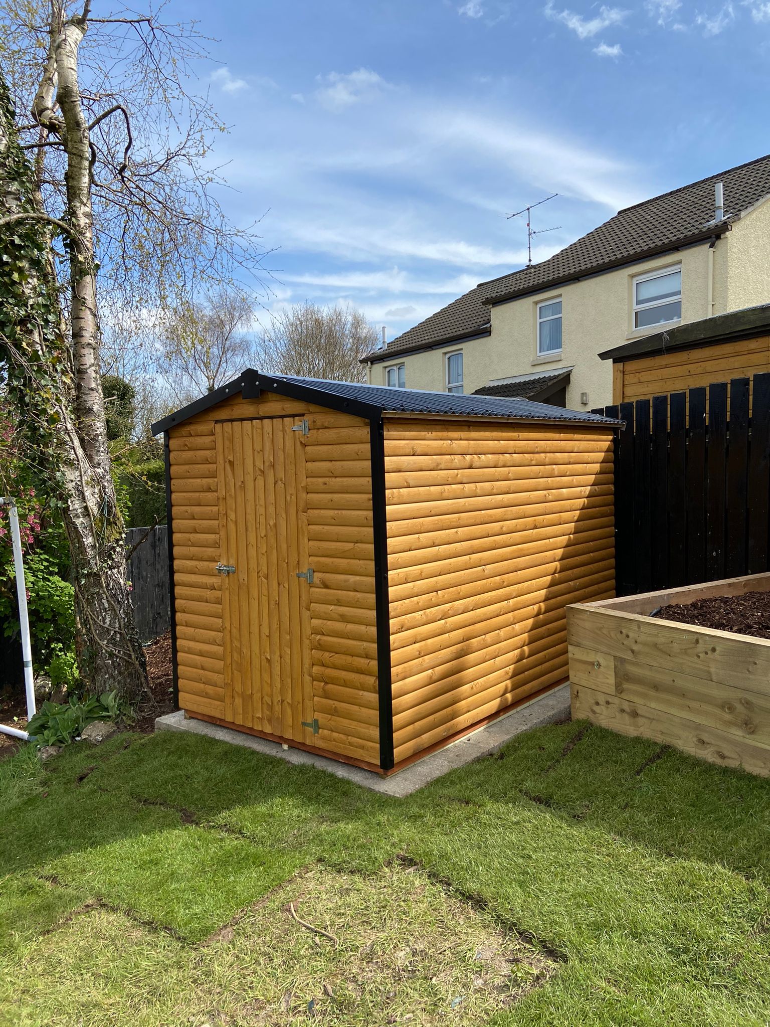 Garden Shed 6ft x 8ft 19mm Tongue & Groove