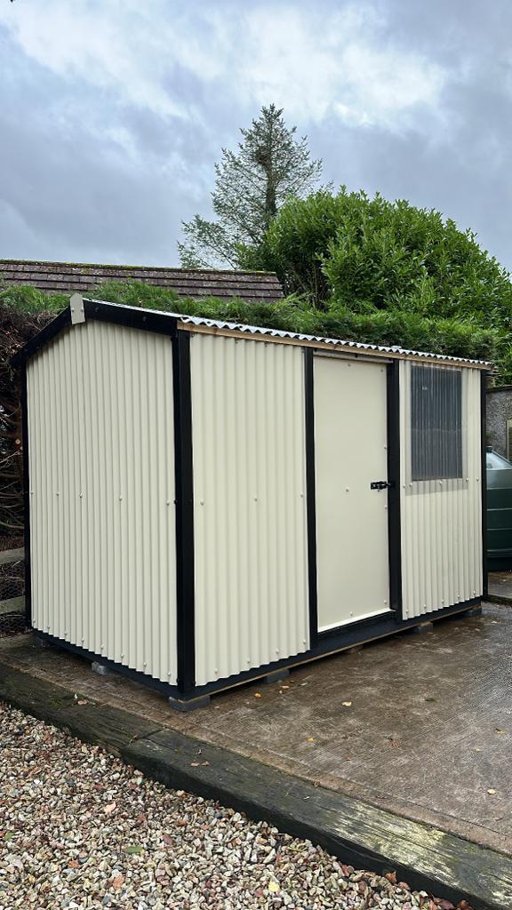 6×10 Metal Cladded Shed