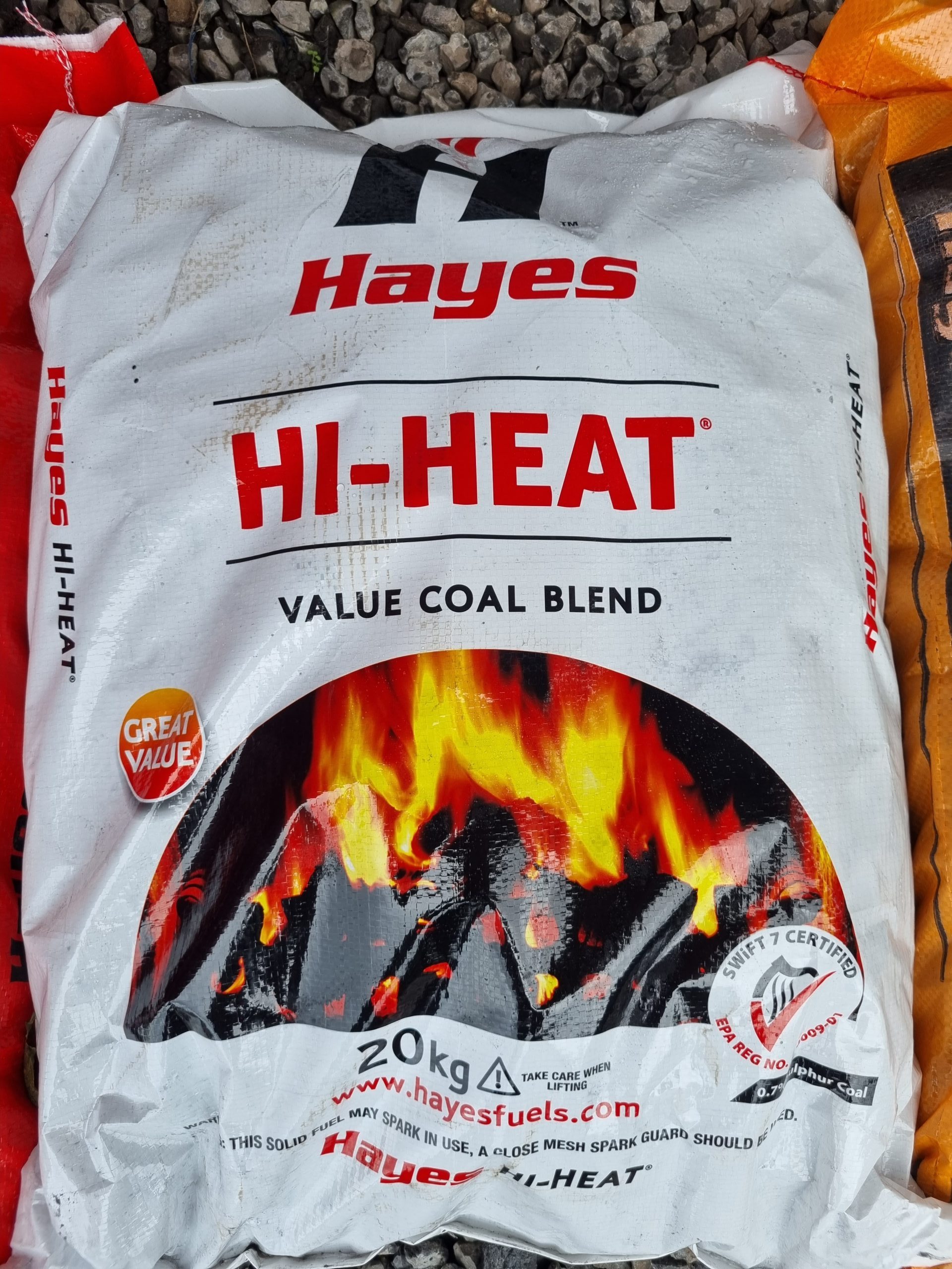 Hayes Hi-Heat Coal 20kgs